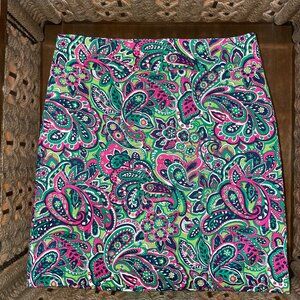 Talbots Women's Paisley Skirt Size